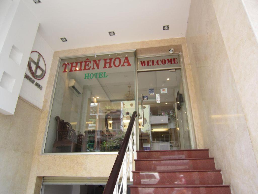 Thien Hoa Hotel Хошимин Экстерьер фото