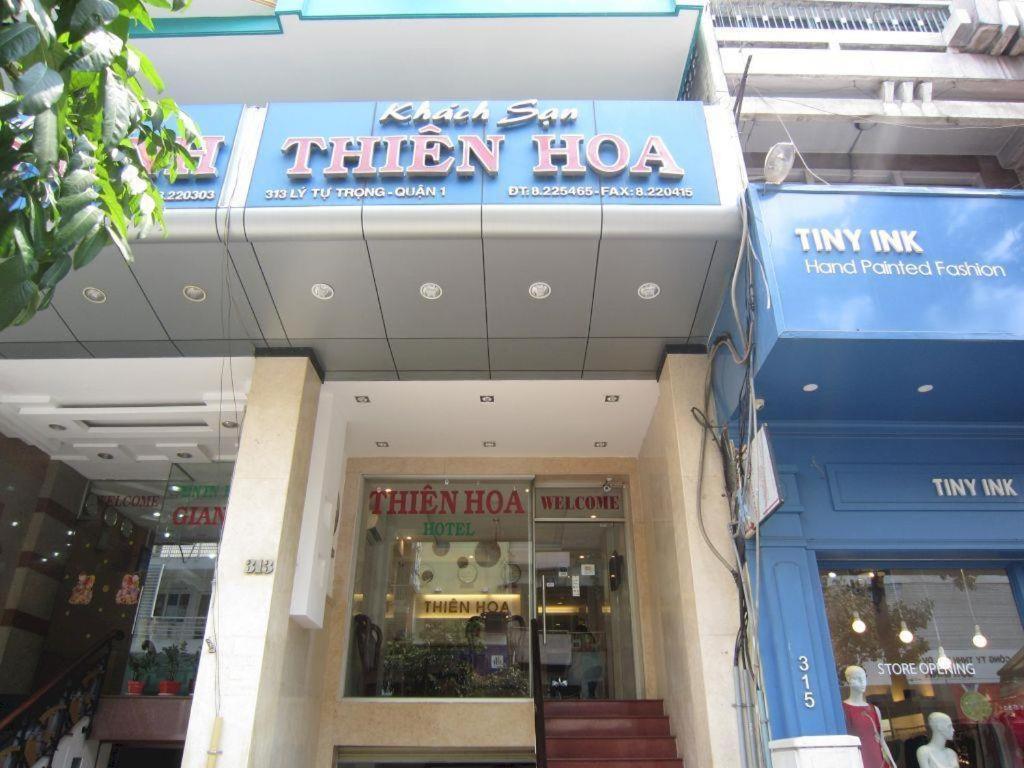 Thien Hoa Hotel Хошимин Экстерьер фото