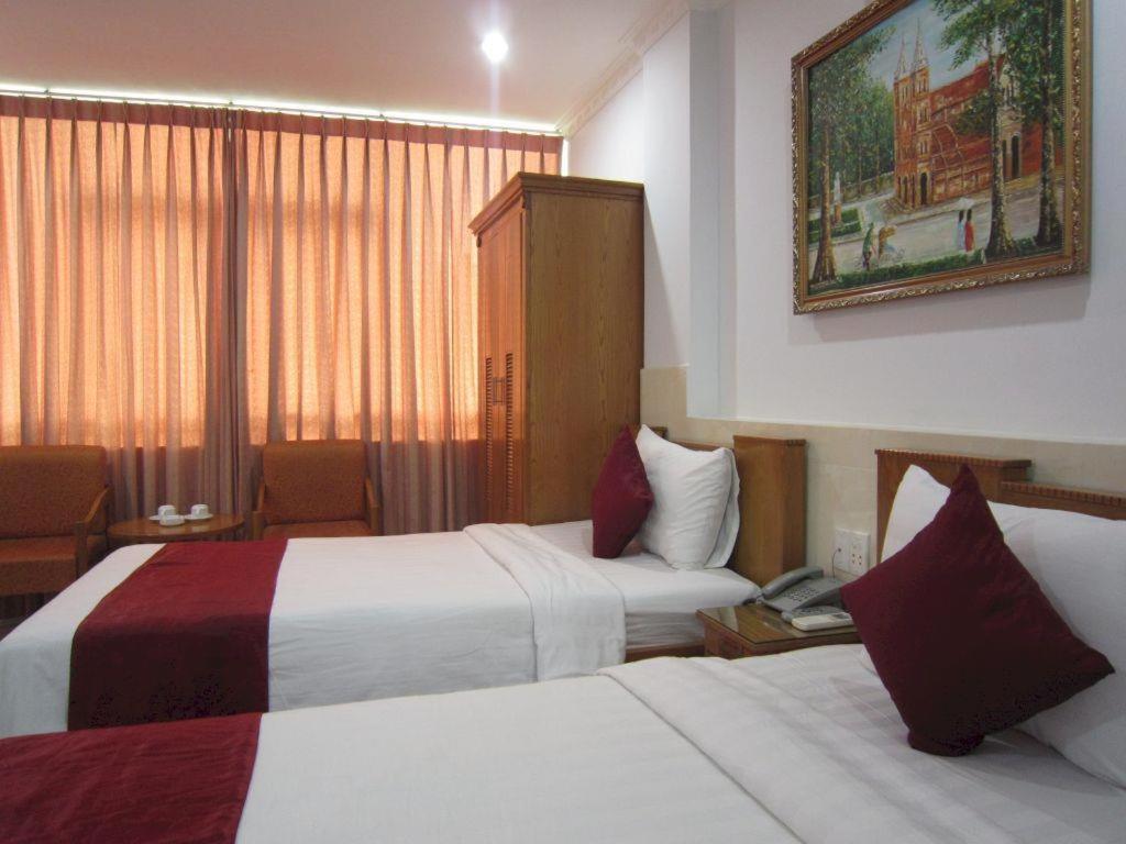 Thien Hoa Hotel Хошимин Экстерьер фото